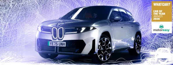 BMW iX3 names What Car? Car of the Year 2026